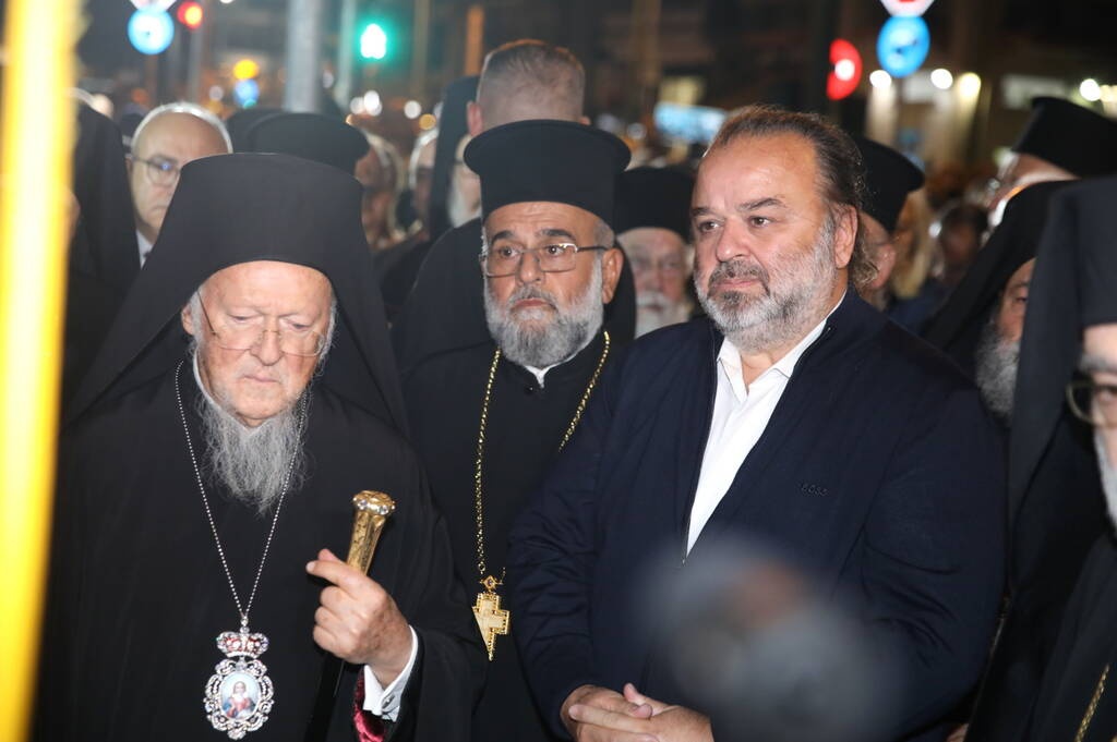 ΑΕΚ: Ο Πατριάρχης Βαρθολομαίος στη Νέα Φιλαδέλφεια - «Ο Μιχάλης να είναι το τελευταίο θύμα βίας»