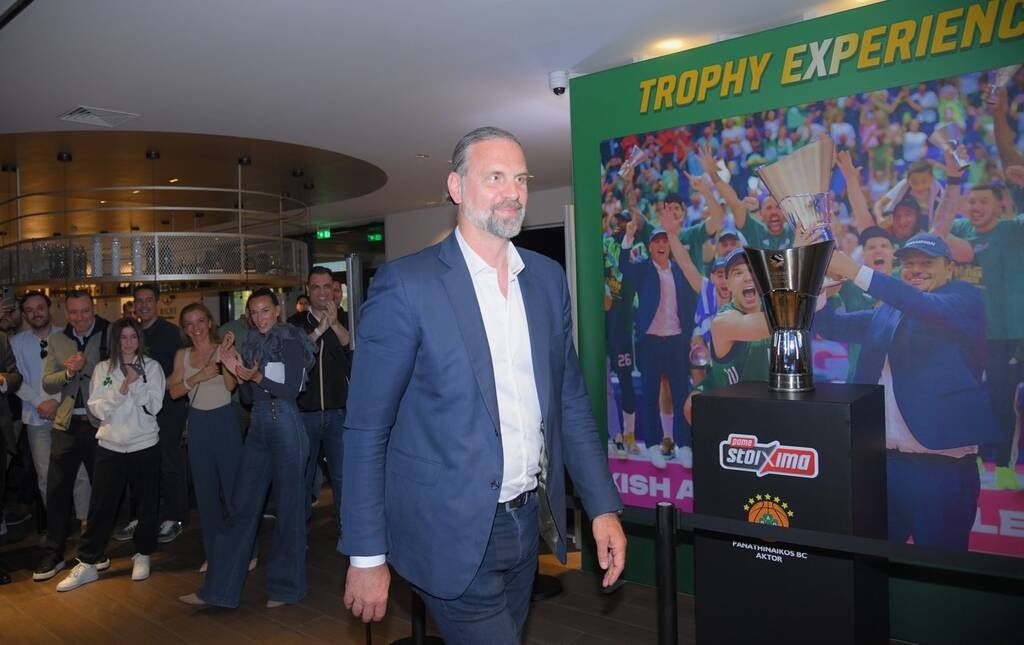 Ο European Ambassador της ΚΑΕ Παναθηναϊκός AKTOR, Φραγκίσκος Αλβέρτης