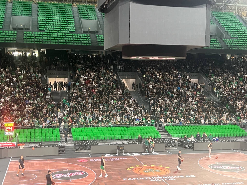 Παναθηναϊκή «τρέλα» με 12.000 κόσμου στο ΟΑΚΑ: Ο Σλούκας έστειλε το μήνυμα ενόψει Εφές!