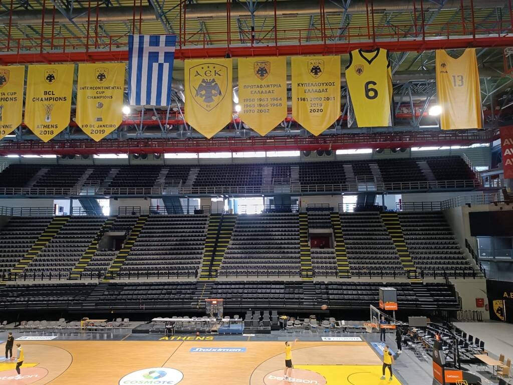 ΑΕΚ: Η SUNEL Arena αναβαθμίζεται και περιμένει το BCL Final Four – «Το σπίτι μας αλλάζει επίπεδο»