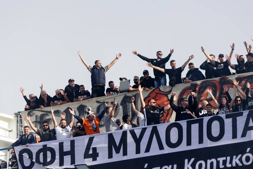 Τελικός Κυπέλλου Ελλάδας, ΟΦΗ - Ολυμπιακός: 3.000 Κρητικοί οπαδοί αναχώρησαν με πλοία για Αθήνα