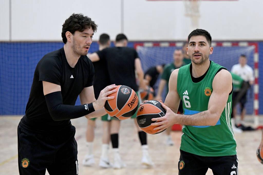 Euroleague Final Four 2025: Εικόνες από την πρώτη προπόνηση των πρωταθλητών