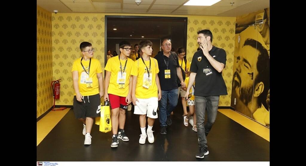 AEK: Φιλοξένησε στην «OPAP Arena» μαθητές από τα ελληνόφωνα χωριά της Κάτω Ιταλίας