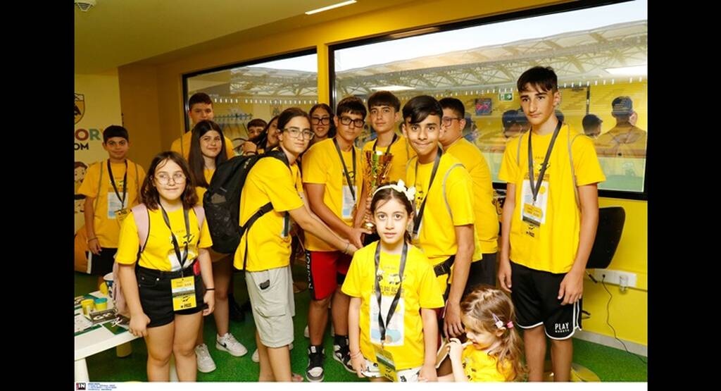 AEK: Φιλοξένησε στην «OPAP Arena» μαθητές από τα ελληνόφωνα χωριά της Κάτω Ιταλίας