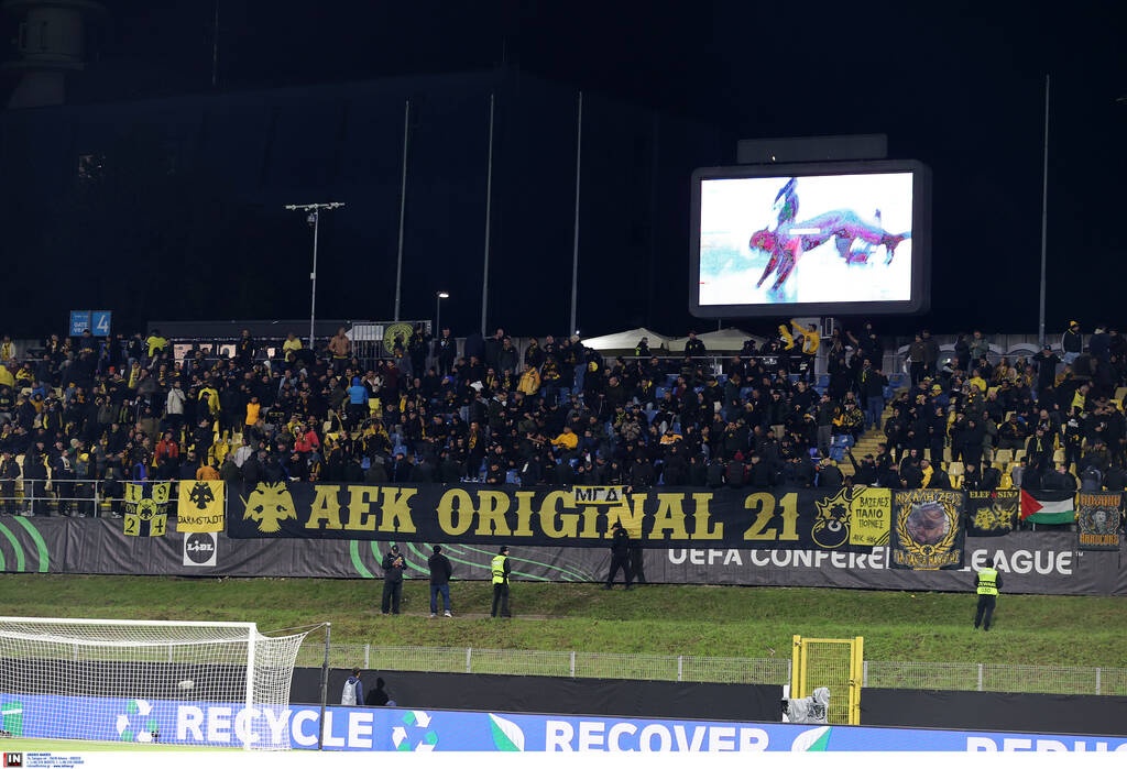 Τσέλιε – ΑΕΚ: Δυναμική παρουσία των φίλων της «Ένωσης» στη Σλοβενία