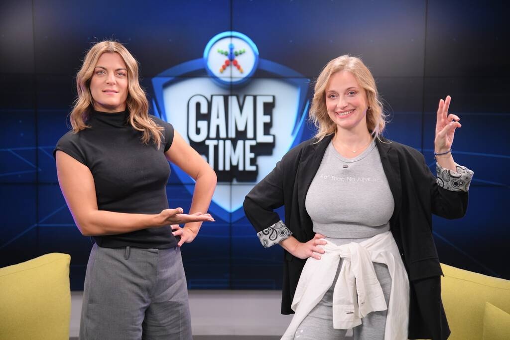 Η Λένα Δροσάκη στο ΟΠΑΠ Game Time κάνει challenge στην Αθηνά Οικονομάκου