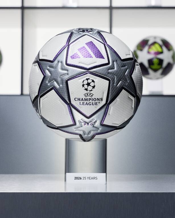 Η adidas Γιορτάζει 25 Χρόνια Συνεργασίας με UCL με την Παρουσίαση της Επετειακής Official Match Ball