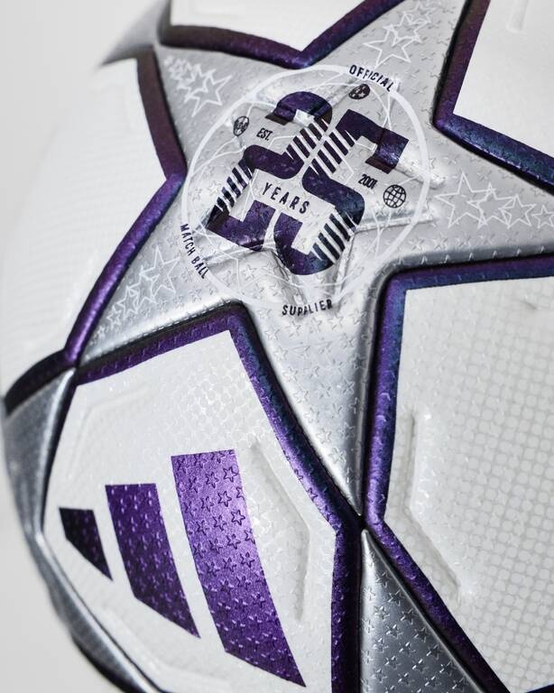 Η adidas Γιορτάζει 25 Χρόνια Συνεργασίας με UCL με την Παρουσίαση της Επετειακής Official Match Ball