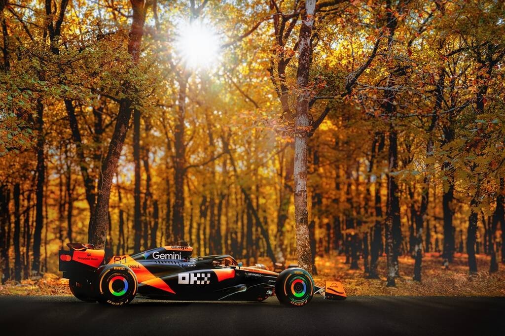 Όταν η ταχύτητα συναντά τη φύση:Το showcar της McLaren Mastercard Formula1 Team στο δάσος της Φολόης
