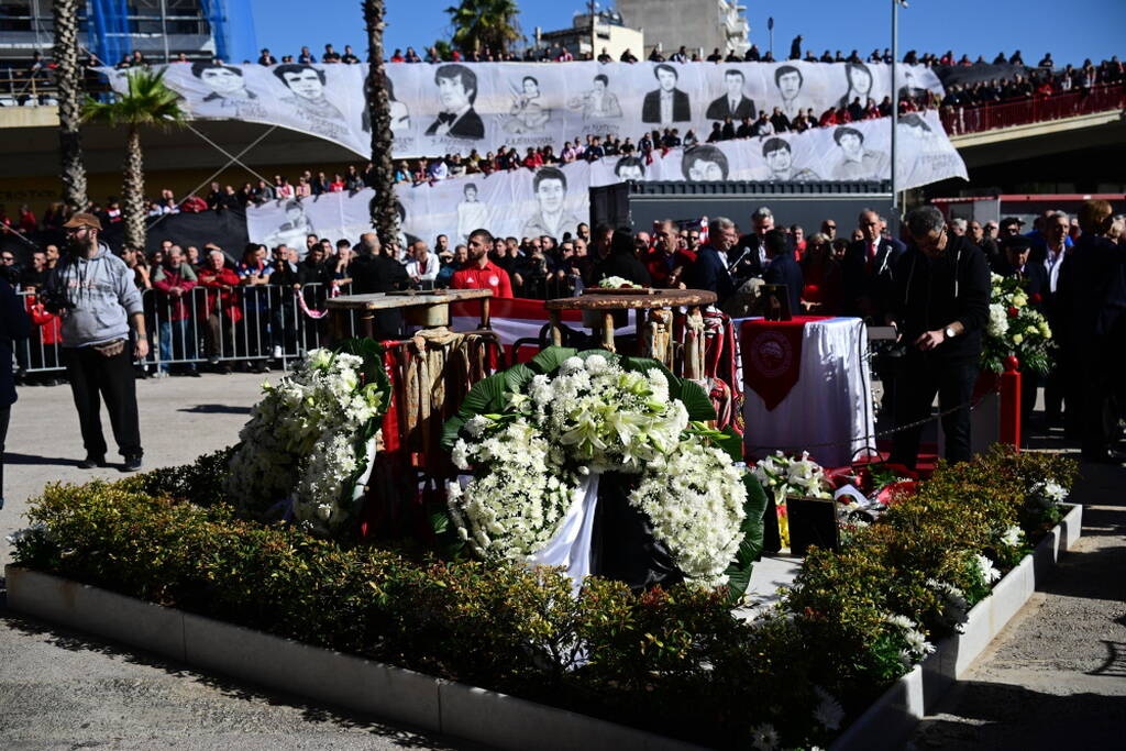 Ολυμπιακός: Απέτισαν φόρο τιμής στα θύματα της Θύρας 7