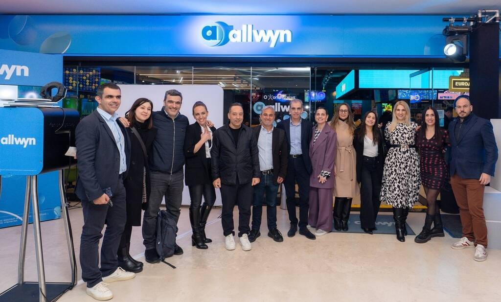 Λαμπερά εγκαίνια για το κατάστημα Allwyn στην Allwyn Arena