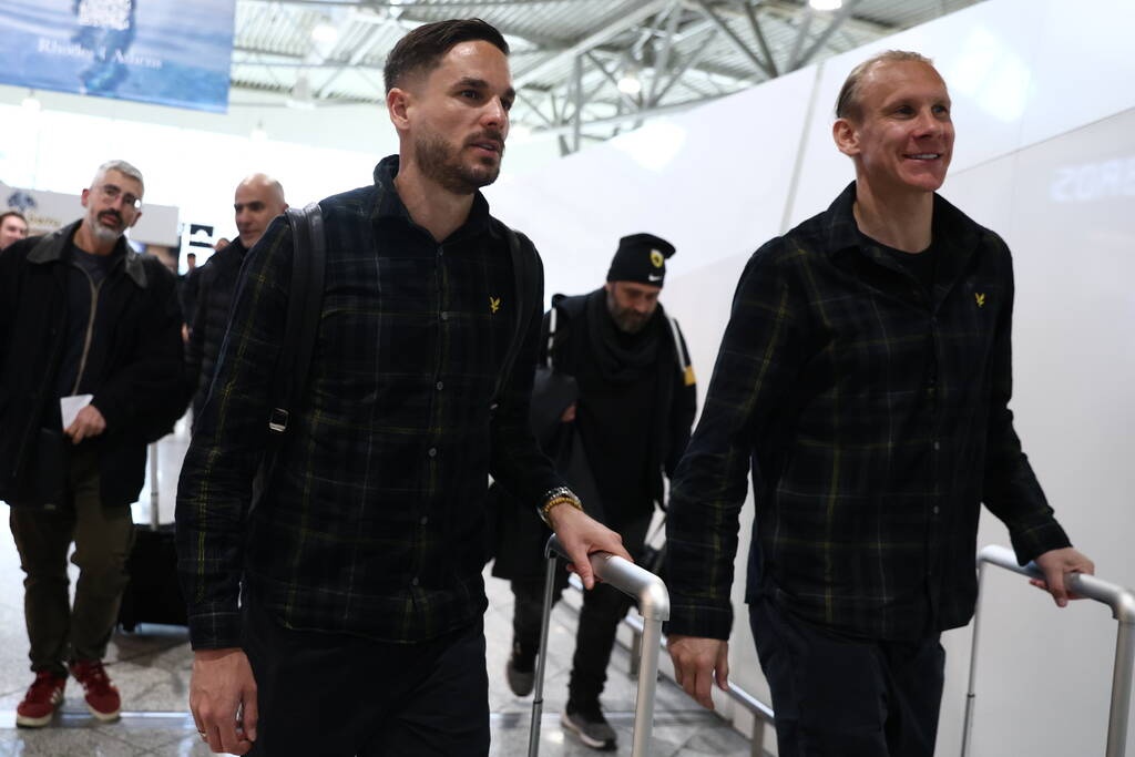 Αναχώρηση της ΑΕΚ για Σλοβενία