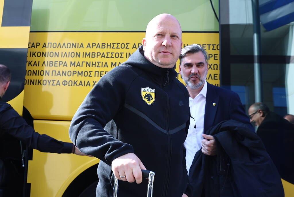 Αναχώρηση της ΑΕΚ για Σλοβενία