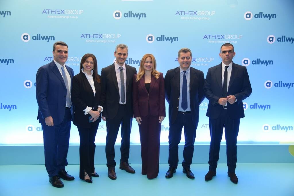 Η Allwyn σηματοδοτεί τη διαπραγμάτευση των μετοχών της στο Χρηματιστήριο Αθηνών
