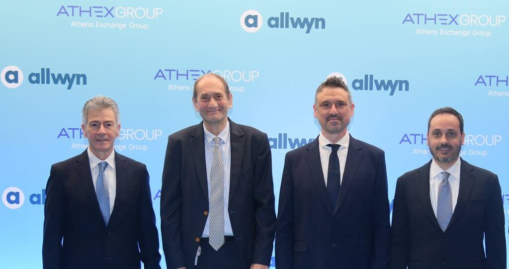 Η Allwyn σηματοδοτεί τη διαπραγμάτευση των μετοχών της στο Χρηματιστήριο Αθηνών