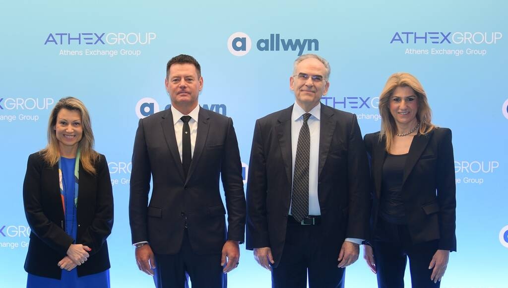 Η Allwyn σηματοδοτεί τη διαπραγμάτευση των μετοχών της στο Χρηματιστήριο Αθηνών