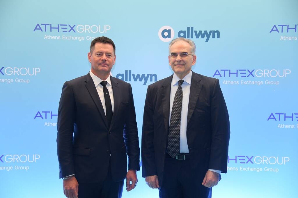 Η Allwyn σηματοδοτεί τη διαπραγμάτευση των μετοχών της στο Χρηματιστήριο Αθηνών