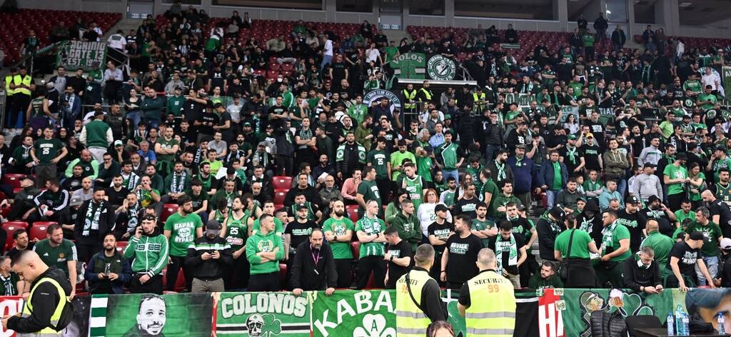 «Πρασινίζει» η «Arena 8888»: Μαγική ατμόσφαιρα από 3.000 φίλους του Παναθηναϊκού στη Σόφια