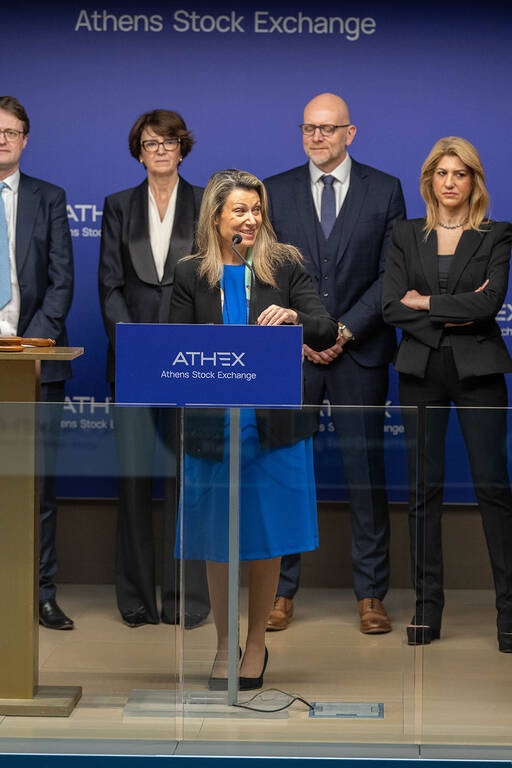 Η Allwyn σηματοδοτεί τη διαπραγμάτευση των μετοχών της στο Χρηματιστήριο Αθηνών