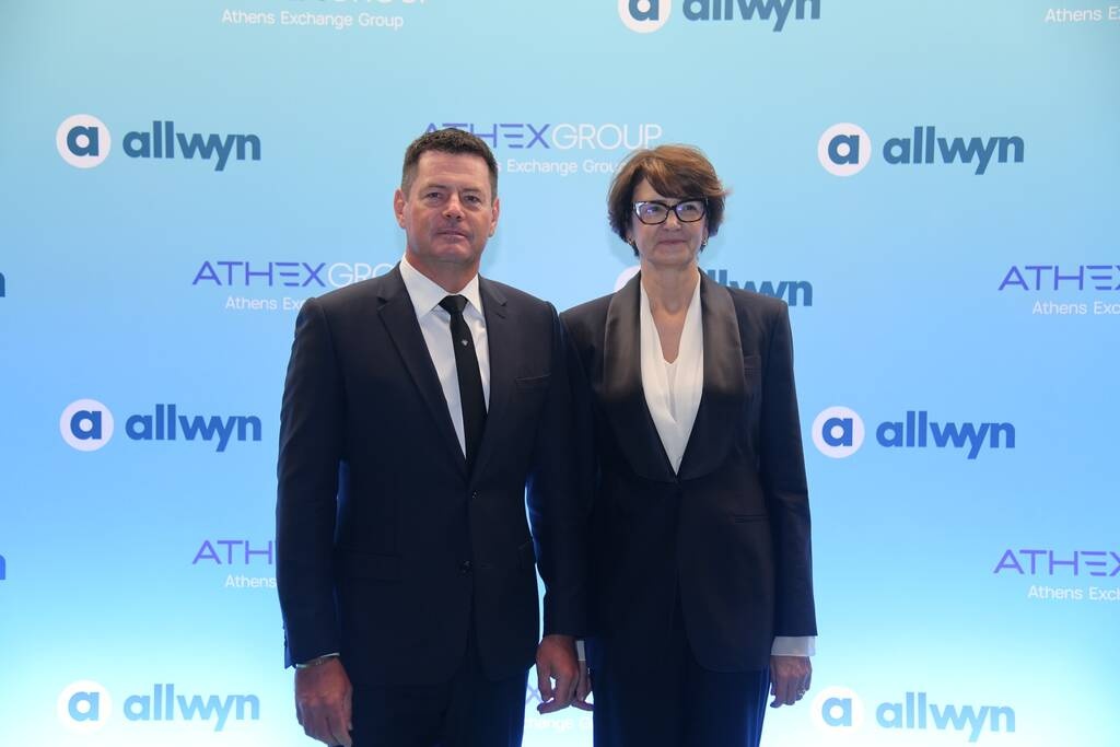 Η Allwyn σηματοδοτεί τη διαπραγμάτευση των μετοχών της στο Χρηματιστήριο Αθηνών