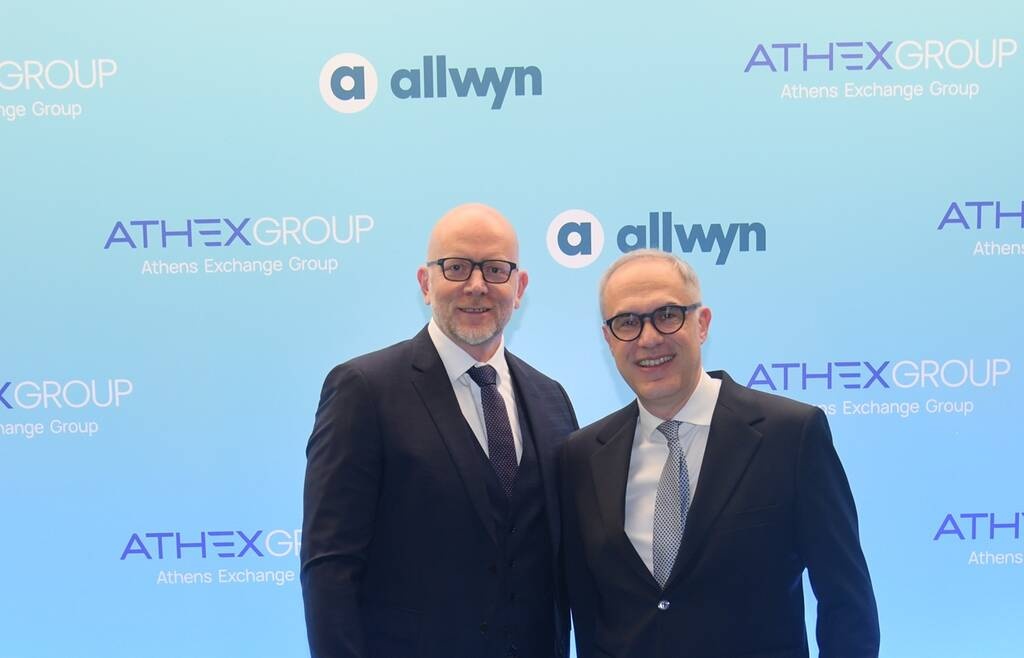 Η Allwyn σηματοδοτεί τη διαπραγμάτευση των μετοχών της στο Χρηματιστήριο Αθηνών