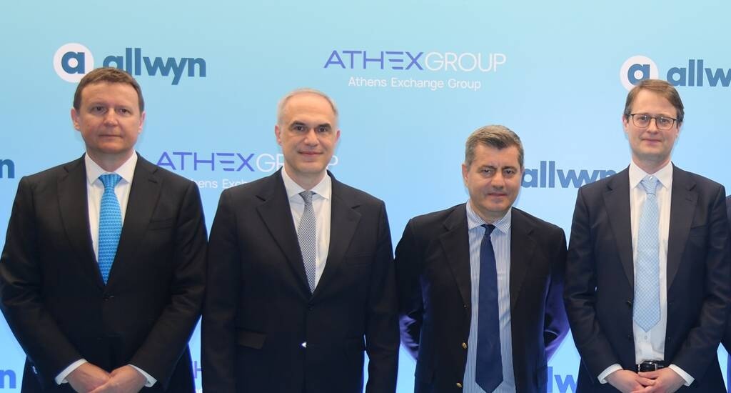 Η Allwyn σηματοδοτεί τη διαπραγμάτευση των μετοχών της στο Χρηματιστήριο Αθηνών