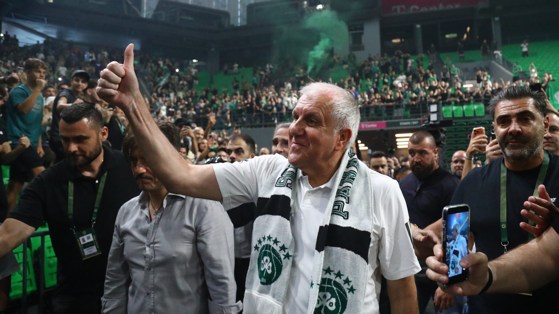 [387849] ΠΑΡΟΥΣΙΑΣΗ ΤΟΥ ΝΕΟΥ ΠΡΟΠΟΝΗΤΗ ΤΟΥ ΠΑΝΑΘΗΝΑΙΚΟΥ ΖΕΛΙΚΟ ΟΜΠΡΑΝΤΟΒΙΤΣ (ΜΑΡΚΟΣ ΧΟΥΖΟΥΡΗΣ / EUROKINISSI)