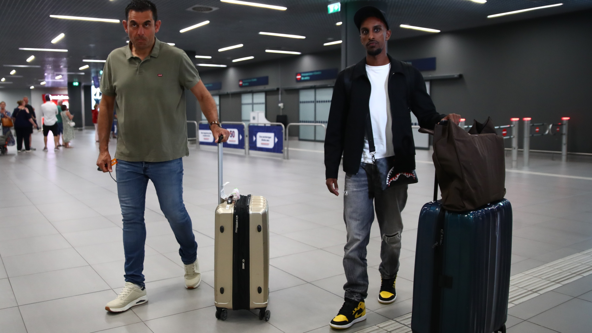 [388381] ΑΦΙΞΗ ΤΟΥ ΤΑΧΑ ΑΛΙ ΣΤΗ ΘΕΣΣΑΛΟΝΙΚΗ ΓΙΑ  ΤΗΝ ΟΜΑΔΑ ΤΟΥ ΠΑΟΚ (ΝΑΣΟΣ ΣΙΜΟΠΟΥΛΟΣ / EUROKINISSI)