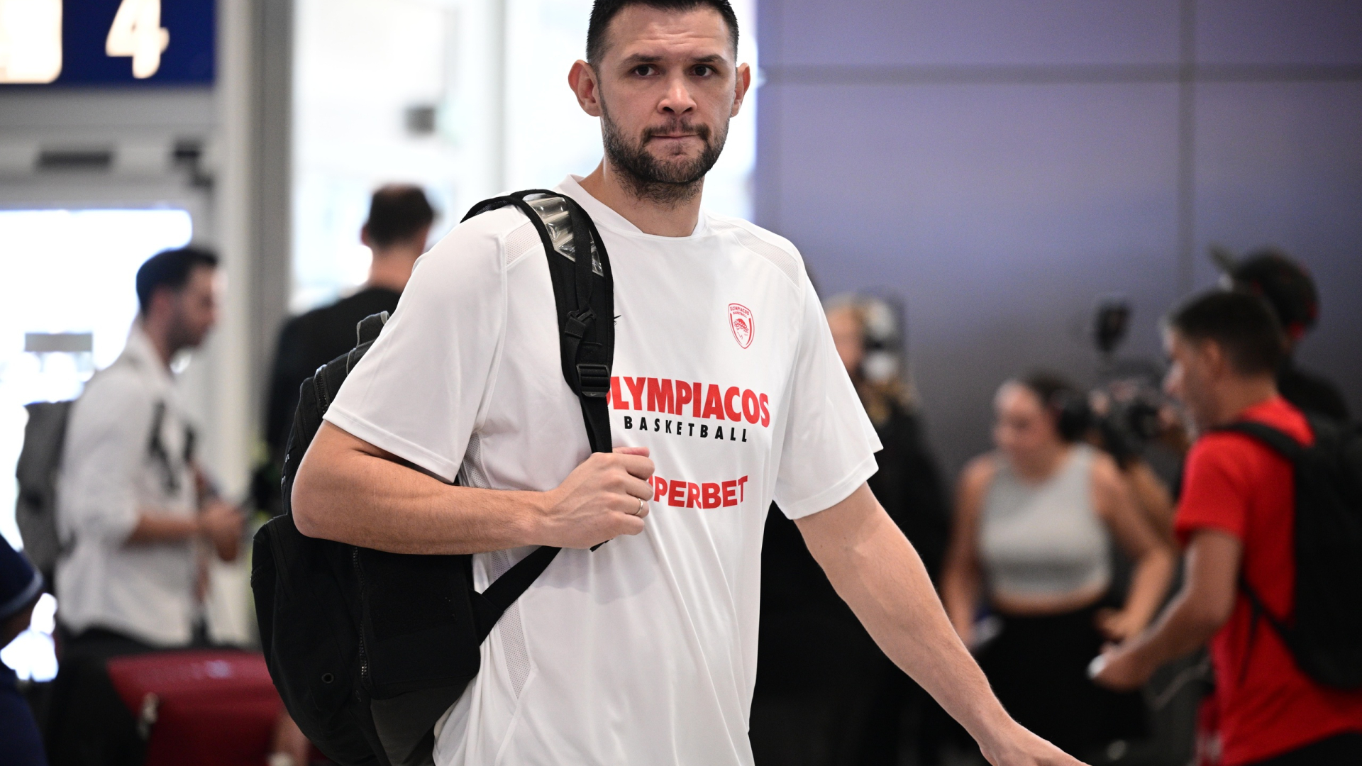 [389586] EUROLEAGUE SUPER CUP 2026 / ΑΝΑΧΩΡΗΣΗ ΤΗΣ ΑΠΟΣΤΟΛΗΣ ΤΟΥ ΟΛΥΜΠΙΑΚΟΥ ΓΙΑ ΑΜΠΟΥ ΝΤΑΜΠΙ (KLODIAN LATO / EUROKINISSI)