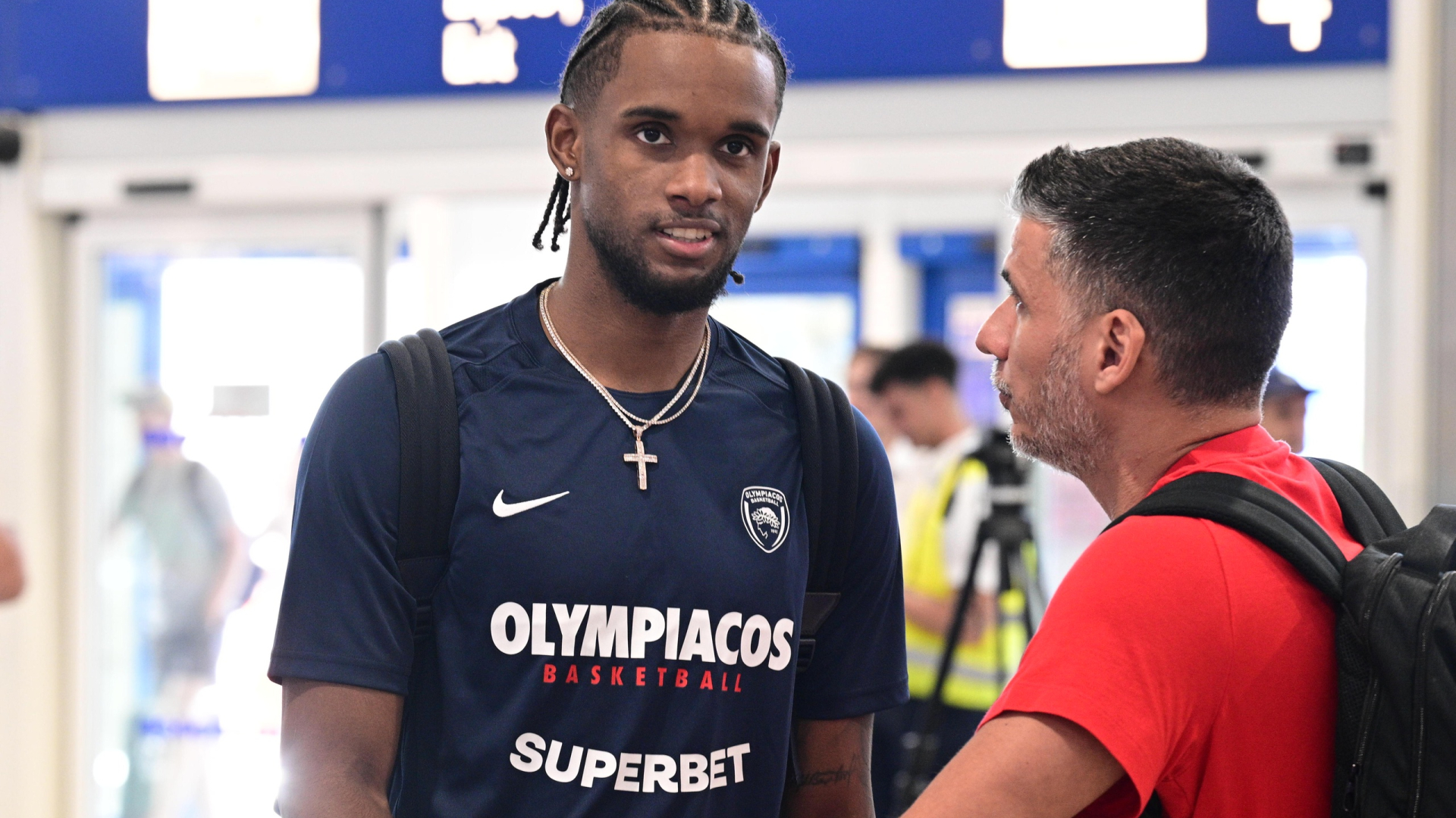 [389586] EUROLEAGUE SUPER CUP 2026 / ΑΝΑΧΩΡΗΣΗ ΤΗΣ ΑΠΟΣΤΟΛΗΣ ΤΟΥ ΟΛΥΜΠΙΑΚΟΥ ΓΙΑ ΑΜΠΟΥ ΝΤΑΜΠΙ (KLODIAN LATO / EUROKINISSI)