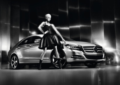 Mercedes CLS και Karolina Kurkova