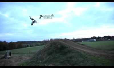 Nicolas Inard FMX Training