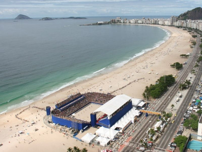 Θέαμα στην Κοπακαμπάνα!