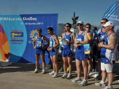 Γλυπτό για τους Special Olympics