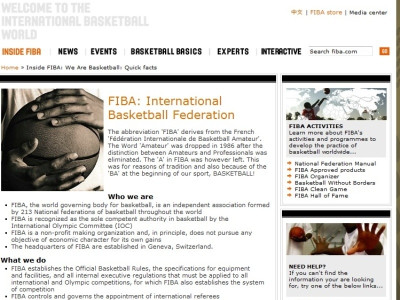 Χρόνια πολλά, FIBA!
