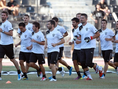 Στην προπόνηση ο Κωστικίδης