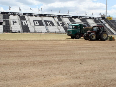 Αλλαγή χλοοτάπητα