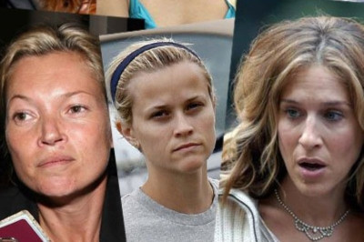 Αποκάλυψη! Οι celebrities βγάζουν το makeup