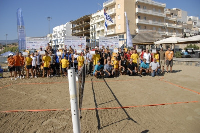 Ολοκληρώθηκε το 1ο διεθνές τουρνουά μπιτς βόλεϊ καθιστών