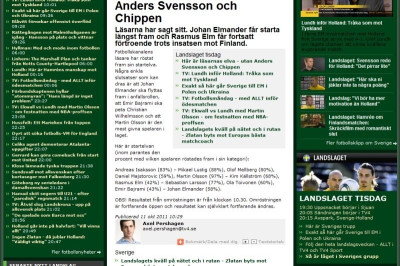 Στις καρδιές των Σουηδών ο Μέλμπεργκ