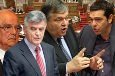 Κουβέντες πεζοδρομίου στον καυγά Βενιζέλου -Τσίπρα (video)