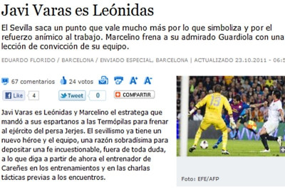 «Ο Χάβι Βάρας είναι ο Λεωνίδας»