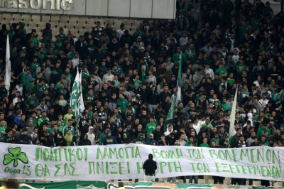 Στήριξη στους φιλάθλους του Παναθηναϊκού