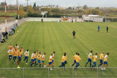 Προπόνηση για λίγους στον Παναιτωλικό