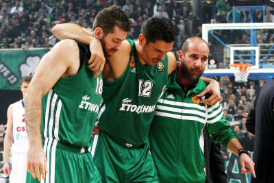 Κάταγμα στο χόνδρο ο Τσαρτσαρής