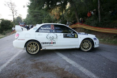 Η τριάδα του πανελλήνιου πρωταθλήματος ράλι