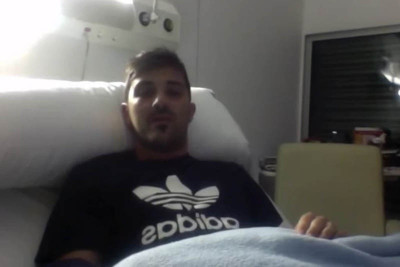 Το «ευχαριστώ» του Βίγια από το νοσοκομείο (video)