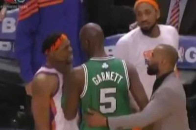 Απειλείται με τιμωρία ο Γκαρνέτ (video)