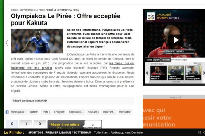 «Έγινε δεκτή η πρόταση του Ολυμπιακού για Κακουτά»!