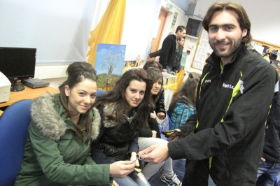 Ο Εργοτέλης στο σχολείο